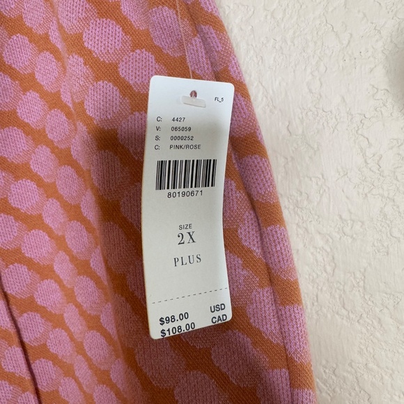 NWT Maeve Anthropologie Margo Kick Flare knit pants - 2x - Picture 4 of 4